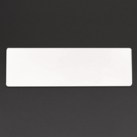 Churchill Alchemy Buffet Melamine Trays White GN 2/4 (4 Pack)