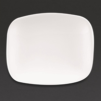 Churchill X Squared Oblong Plates White 126 x 154mm (12 Pack)