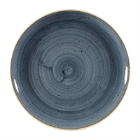 Churchill Stonecast Coupe Plates Blueberry 288mm (12 Pack)