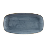 Churchill Stonecast Rectangular Plates Blueberry 153x 298mm (12 Pack)