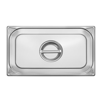 Vogue Heavy Duty Stainless Steel 1/1 Gastronorm Tray Lid