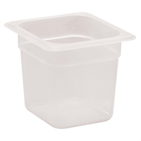 Cambro Polypropylene Gastronorm Tray - Translucent - 1/9 100mm