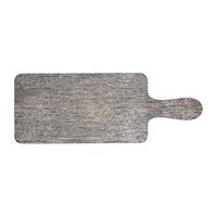 Churchill Alchemy Buffet Handled Melamine Paddle Boards Distressed Wood 266mm (4 Pack)