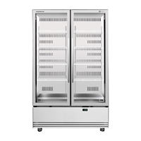 Skope BME ActiveCore BME1200N-A Vertical Double Glass Door Chiller White