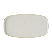 Churchill Stonecast Barley White Chefs' Walled Oblong Plates 350mm (6 Pack)