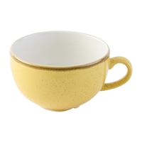 Churchill Stonecast Mustard Seed Cappuccino Cups 340ml (12 Pack)