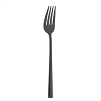 Fourchettes de table Amefa Metropole PVD noires (lot de 12)