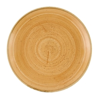 Churchill Stonecast Tangerine Coupe Plates 217mm (12 Pack)