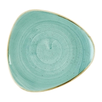 Churchill Stonecast Mint Triangle Plates 229mm (12 Pack)