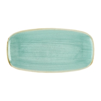 Churchill Stonecast Mint Chefs' Oblong Plates No. 3 298x 153mm (12 Pack)