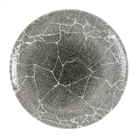 Churchill Studio Prints Kintsugi Quartz Black Coupe Plates 260mm (12 Pack)