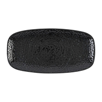 Churchill Studio Prints Homespun Chroma Carbon Chefs' Oblong Plates No. 3 -298 x 153mm (12 Pack)