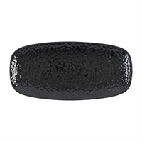 Churchill Studio Prints Homespun Chroma Carbon Chefs' Oblong Plates No. 2 -269 x 127mm (12 Pack)