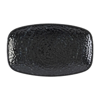 Churchill Studio Prints Homespun Chroma Carbon Chefs' Oblong Plates No. 1 -200 x 121mm (12 Pack)
