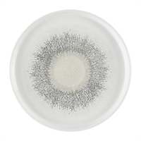 Churchill Studio Prints Fusion Agate Grey Chefs' Walled Plates 260mm (6 Pack)