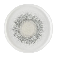 Churchill Studio Prints Fusion Agate Grey Chefs' Walled Plates 210mm (6 Pack)
