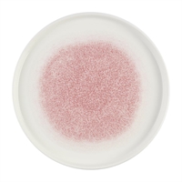 Churchill Studio Prints Raku Rose Quartz Pink Chefs' Walled Plates 260mm (6 Pack)