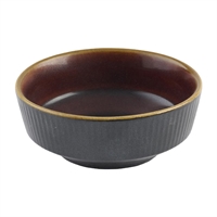 Churchill Nourish Tokyo Black Kochi Shallow Bowls 50 x 115mm (12 Pack)