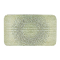 Dudson Harvest Grain Rectangular Plates Speckled Green  270x160mm (12 Pack)