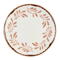 Dudson Harvest Mediterranean Terracotta Organic Coupe Plates 230mm (12 Pack)