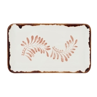 Dudson Harvest Mediterranean Terracotta Rectangular Plates 270x160mm (12 Pack)
