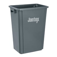 Jantex Slim Bin Grey 60Ltr