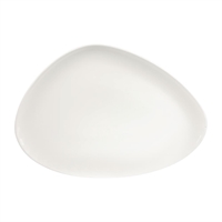 Churchill Chefs Plates Triangular Plates White 356mm (6 Pack)