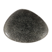 Churchill Studio Prints Raku Triangular Plates Quartz Black 200mm (12 Pack)