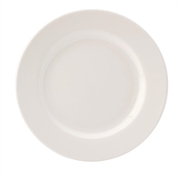 Utopia Pure White Wide Rim Plates 203mm (24 Pack)
