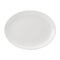 Utopia Titan Oval Plates White 210mm (24 Pack)