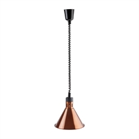 Buffalo Conical Retractable Heat Shade Copper Finish