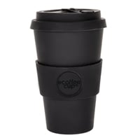 ecoffee Cup Reusable Coffee Cup Kerr & Napier Black 14oz