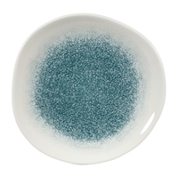 Churchill Raku Round Trace Plates Jade Green 186mm (12 Pack)