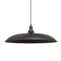 Industville Brooklyn Giant Bowl Pendant Pewter 610mm