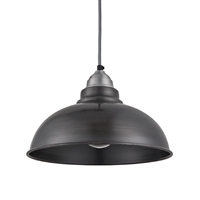 Industville Old Factory Pendant Pewter 305mm