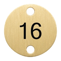 Olympia Table Numbers Bronze (16-20)