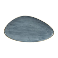 Churchill Stonecast Triangular Plates Blueberry 355mm (6 Pack)