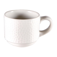 Churchill Isla Stacking Cups White 90ml 3oz (12 Pack)