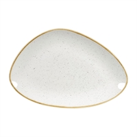 Churchill Stonecast Triangular Plates Barley White 304mm (6 Pack)