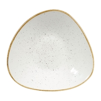 Churchill Stonecast Triangular Shallow Bowls Barley White 272mm (12 Pack)