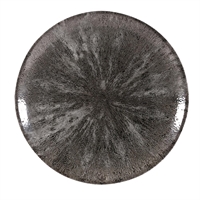 Churchill Stone Quartz Black Evolve Coupe Plates 288mm (12 Pack)