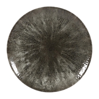Churchill Stone Quartz Black Evolve Coupe Plates 260mm (12 Pack)