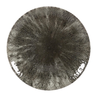 Churchill Stone Quartz Black Evolve Coupe Plates 217mm (12 Pack)