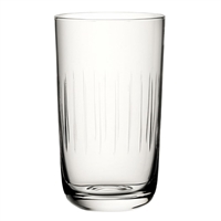 Verres hauts rainurés nid d'abeille Raffles Utopia 420ml (lot de 6)