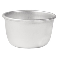 Vogue Aluminium Mini Pudding Basin 105ml-284ml