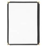 Olympia American Style Menu Cover Black