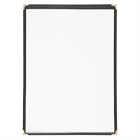Olympia American Style Menu Cover Black