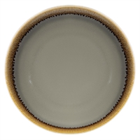 Olympia Kiln Smoke Round Coupe Plates 180mm (6 Pack)