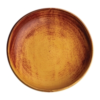 Assiettes creuses calottes terre de sienne Olympia Canvas 230mm (lot de 6)