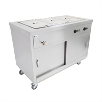 Parry Bain Marie Topped Mobile Hot Cupboard HOTBM